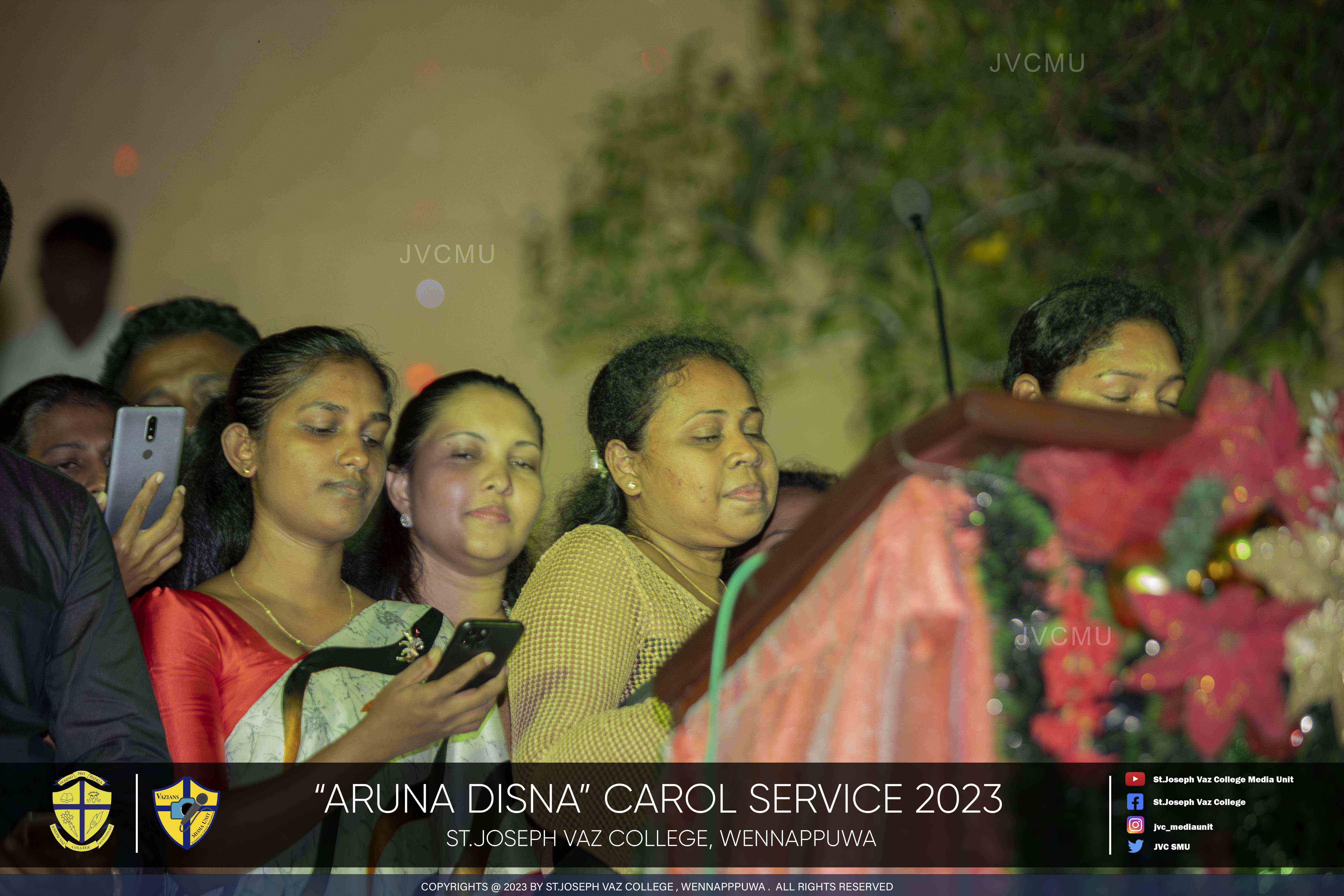 Aruna Disna Carol Service 2023 - St. Joseph Vaz College - Wennappuwa - Sri Lanka